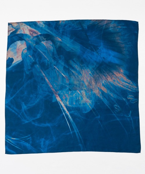 Wizzard（ウィザード）の「Wizzard ウィザード / SCARF グラフィックプリントスカーフ ストール / WAH22-002（ストール/ショール・メンズ・グリーン/イエロー×ブラック/ネイビー/ナチュラル・FREE）」の11枚目の写真