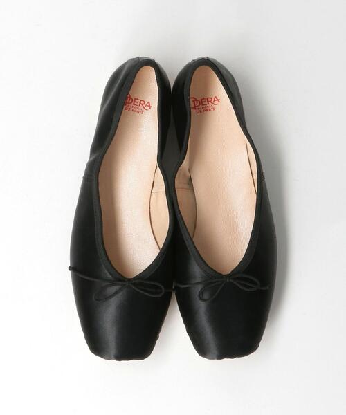 OPERA NATIONAL DE PARIS】黒色バレエシューズ 裏張り済み OPERA