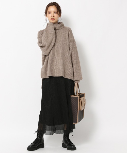 mysty woman(ミスティウーマン)の「モノグラムアウトミニバッグ 236643(トートバッグ・レディース・ベージュ/ブラウン/ダークブラウン/ライトベージュ・FREE)」の12枚目の写真