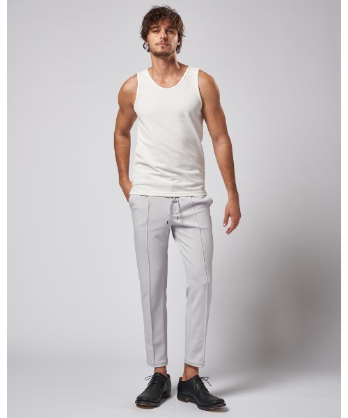 wjk(ダヴルジェイケイ)の「cool tank top(タンクトップ・メンズ・ライトグレー/ホワイト/ネイビー/ブラック・X-LARGE/LARGE/MEDIUM/SMALL)」の7枚目の写真