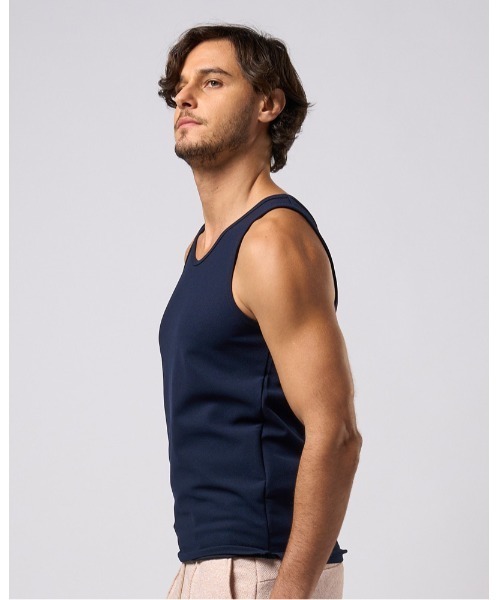 wjk(ダヴルジェイケイ)の「cool tank top(タンクトップ・メンズ・ライトグレー/ホワイト/ネイビー/ブラック・X-LARGE/LARGE/MEDIUM/SMALL)」の19枚目の写真