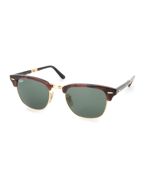 Ray BEAMS（レイビームス）の「Ray-Ban / "CLUBMASTER" 折りたたみ サングラス（サングラス・レディース・ブラウン・ONE SIZE）」の21枚目の写真