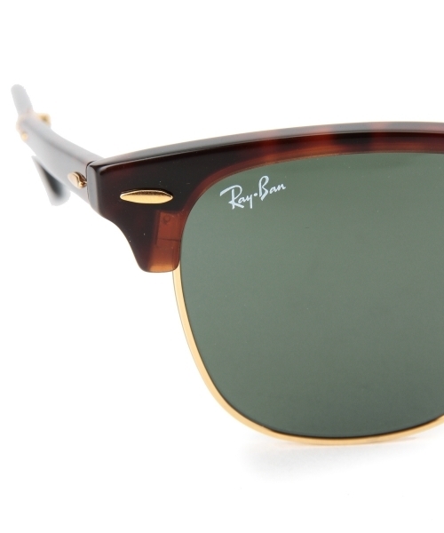 Ray BEAMS（レイビームス）の「Ray-Ban / "CLUBMASTER" 折りたたみ サングラス（サングラス・レディース・ブラウン・ONE SIZE）」の18枚目の写真