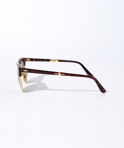 Ray BEAMS（レイビームス）の「Ray-Ban / "CLUBMASTER" 折りたたみ サングラス（サングラス・レディース・ブラウン・ONE SIZE）」の14枚目の写真