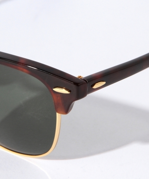 Ray BEAMS（レイビームス）の「Ray-Ban / "CLUBMASTER" 折りたたみ サングラス（サングラス・レディース・ブラウン・ONE SIZE）」の3枚目の写真