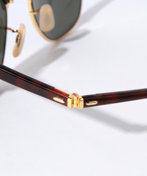 Ray BEAMS（レイビームス）の「Ray-Ban / "CLUBMASTER" 折りたたみ サングラス（サングラス・レディース・ブラウン・ONE SIZE）」の5枚目の写真