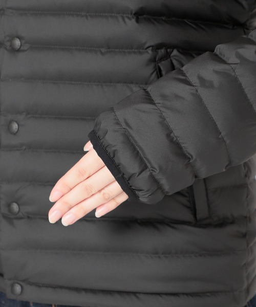 SLOBE IENA（スローブイエナ）の「【ORCIVAL/オーシバル】 INNER CREWNECK ダウンジャケット◆（ダウンジャケット/コート・レディース・ブラック・FREE）」の16枚目の写真