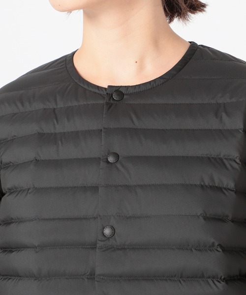 SLOBE IENA（スローブイエナ）の「【ORCIVAL/オーシバル】 INNER CREWNECK ダウンジャケット◆（ダウンジャケット/コート・レディース・ブラック・FREE）」の14枚目の写真