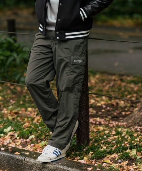 OUTDOOR PRODUCTS（アウトドアプロダクツ）の「【OUTDOOR PRODUCTS/アウトドアプロダクツ】毛玉になりにくい裏フリース使用の暖かいカーゴパンツ（カーゴパンツ・メンズ・ブラック/ベージュ/カーキ・MEDIUM/LARGE/X-LARGE）」の3枚目の写真