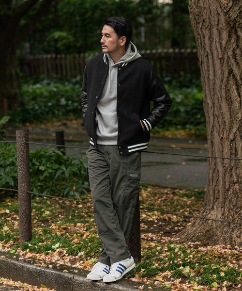 OUTDOOR PRODUCTS（アウトドアプロダクツ）の「【OUTDOOR PRODUCTS/アウトドアプロダクツ】毛玉になりにくい裏フリース使用の暖かいカーゴパンツ（カーゴパンツ・メンズ・ブラック/ベージュ/カーキ・MEDIUM/LARGE/X-LARGE）」の21枚目の写真