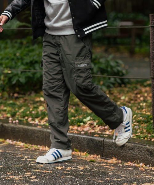 OUTDOOR PRODUCTS（アウトドアプロダクツ）の「【OUTDOOR PRODUCTS/アウトドアプロダクツ】毛玉になりにくい裏フリース使用の暖かいカーゴパンツ（カーゴパンツ・メンズ・ブラック/ベージュ/カーキ・MEDIUM/LARGE/X-LARGE）」の18枚目の写真