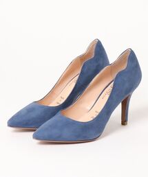 Limit till 2359 リミットティル2359 ヒール8.5cm ポインテッドトゥカッティングヒールパンプス