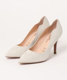 Limit till 2359 リミットティル2359 ヒール8.5cm ポインテッドトゥカッティングヒールパンプス