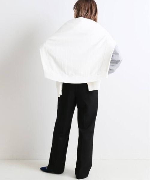 SLOBE IENA(スローブイエナ)の「ツイルストレートパンツ【手洗い可能】◆(その他パンツ・レディース・ブラック/パープル/ブラウン・40/38/36)」の8枚目の写真