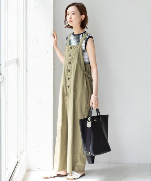 IENA（イエナ）の「【YOUNG&OLSEN/ヤングアンドオルセン】EMBOSSED LEATHER HAVERSACK◆（トートバッグ・レディース・ブラック/グレー系その他・FREE）」の3枚目の写真