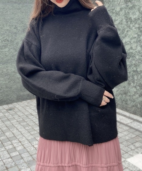 EIMY ISTOIRE(エイミーイストワール)の「プリーツアシメボリュームフレアースカート(スカート・レディース・ブラック/ベージュ/ピンク/テラコッタ/ラベンダー・SMALL/MEDIUM)」の19枚目の写真