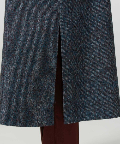 LOVELESS（ラブレス）の「【otona MUSEコラボ商品】ツィードドロップコート（チェスターコート・レディース・ブルー系その他4・38/36/34）」の10枚目の写真