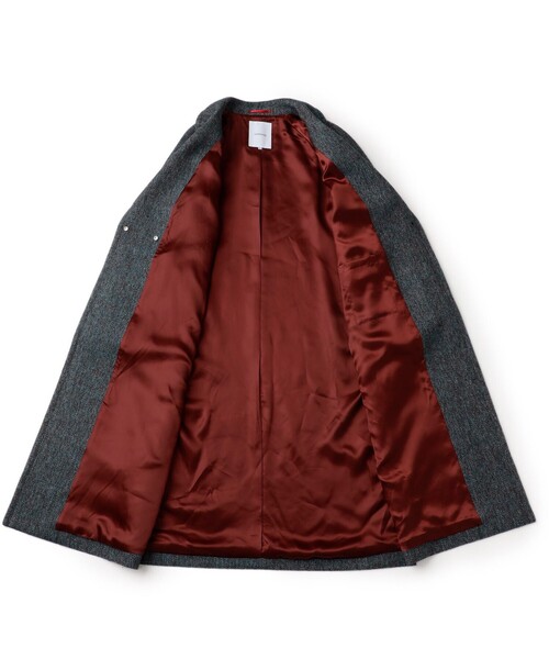 LOVELESS（ラブレス）の「【otona MUSEコラボ商品】ツィードドロップコート（チェスターコート・レディース・ブルー系その他4・38/36/34）」の11枚目の写真