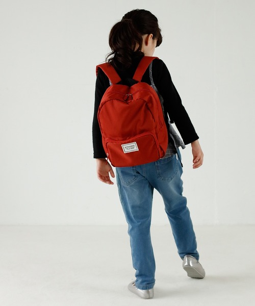 D.fesense（ディーフェセンス）の「デニムニットパンツ（デニムパンツ・キッズ・インディゴブルー/ブルー・100cm/80ｃｍ/90cm/110cm）」の3枚目の写真