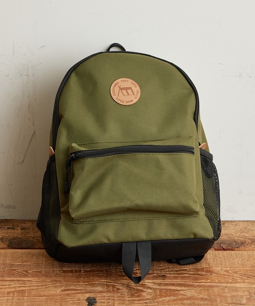 CIAOPANIC TYPY(チャオパニックティピー)の「【KIDS】minepack'21 m(バックパック/リュック・キッズ・カーキ/ブラック/ベージュ/グレー/オレンジ/パープル・MEDIUM)」の4枚目の写真