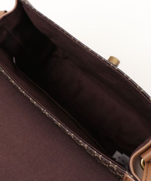 ehka sopo（エヘカソポ）の「モノグラム／クロコ柄アソートショルダーバッグ（ショルダーバッグ・レディース・ブラック/ダークブラウン/ブラウン・ﾌﾘ-）」の7枚目の写真