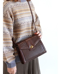 ehka sopo | モノグラム／クロコ柄アソートショルダーバッグ(ショルダーバッグ)