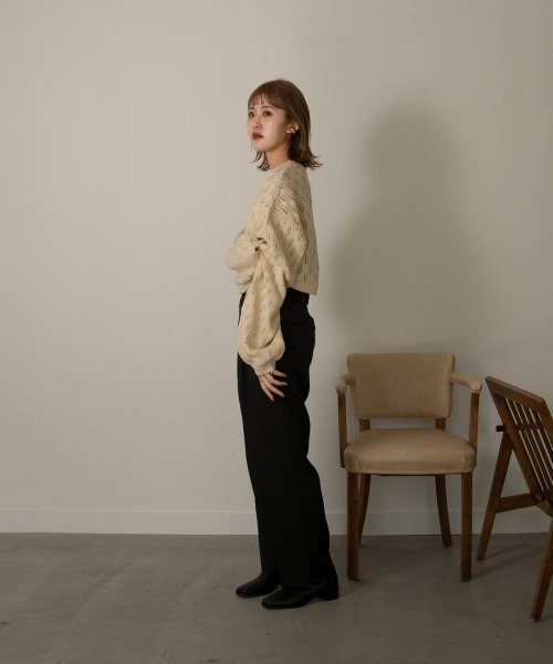 Amiur（エミレ）の「compact straight pants（その他パンツ・レディース・ブラック/グレー/ブラウン・S/M）」の14枚目の写真