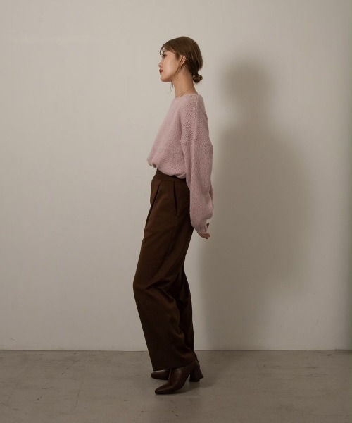 Amiur（エミレ）の「compact straight pants（その他パンツ・レディース・ブラック/グレー/ブラウン・S/M）」の18枚目の写真