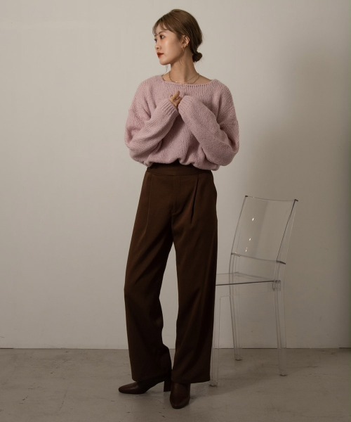 Amiur（エミレ）の「compact straight pants（その他パンツ・レディース・ブラック/グレー/ブラウン・S/M）」の17枚目の写真