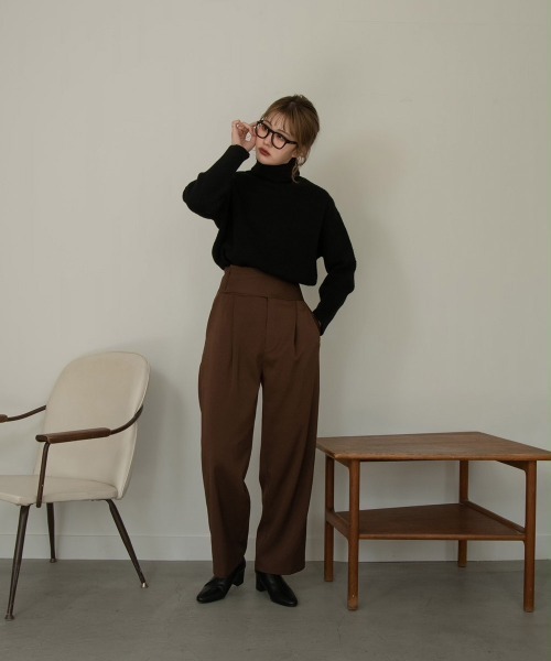 Amiur（エミレ）の「compact straight pants（その他パンツ・レディース・ブラック/グレー/ブラウン・S/M）」の16枚目の写真