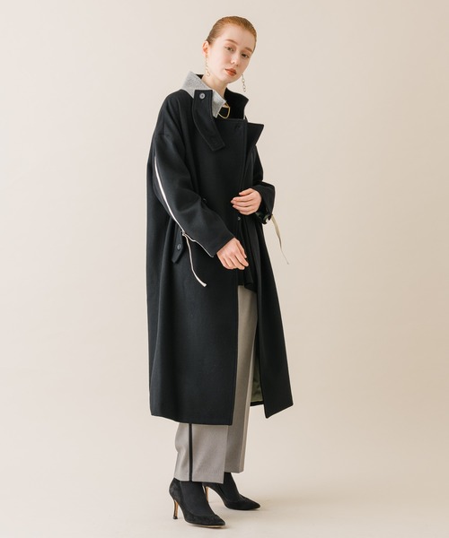 La SRIC(ラスリック)の「LaSRIC 杢調サージテーパードパンツ(その他パンツ・レディース・グレー/ベージュ・FREE)」の19枚目の写真