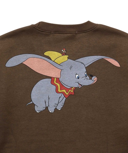ADAM ET ROPE'（アダムエロペ）の「【F for ADAM ET ROPE'】別注 DUMBO/SWEAT（スウェット・レディース・グレー/ダークブラウン・L/S）」の14枚目の写真
