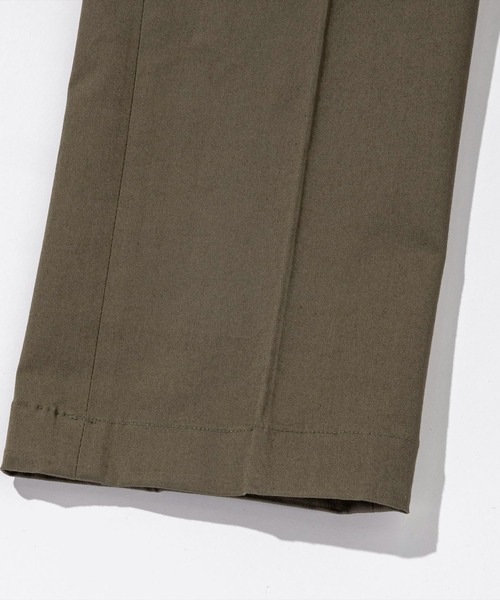 giab's ARCHIVIO（ジャブス アルキヴィオ）の「giabsarchivio(ジャブスアルキヴィオ)ノープリーツスラックスパンツ（スラックス・メンズ・グリーン・44/46/48/50）」の13枚目の写真