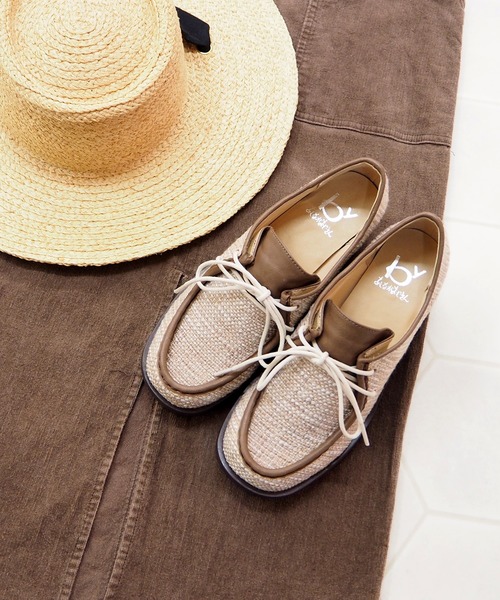 byあしながおじさん(バイアシナガオジサン)の「厚底チロリアンシューズ -8980643(その他シューズ・レディース・ブルー/ブラック/ベージュ・23.5cm/24.5cm/22.5cm/24.0cm/23.0cm)」の16枚目の写真