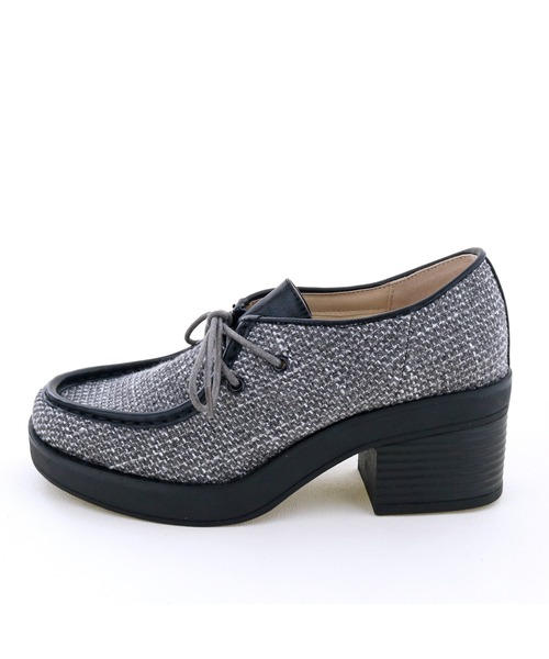 byあしながおじさん(バイアシナガオジサン)の「厚底チロリアンシューズ -8980643(その他シューズ・レディース・ブルー/ブラック/ベージュ・23.5cm/24.5cm/22.5cm/24.0cm/23.0cm)」の8枚目の写真