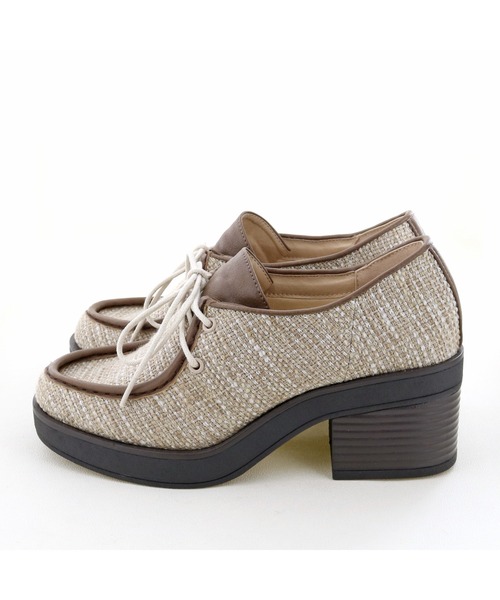 byあしながおじさん(バイアシナガオジサン)の「厚底チロリアンシューズ -8980643(その他シューズ・レディース・ブルー/ブラック/ベージュ・23.5cm/24.5cm/22.5cm/24.0cm/23.0cm)」の17枚目の写真