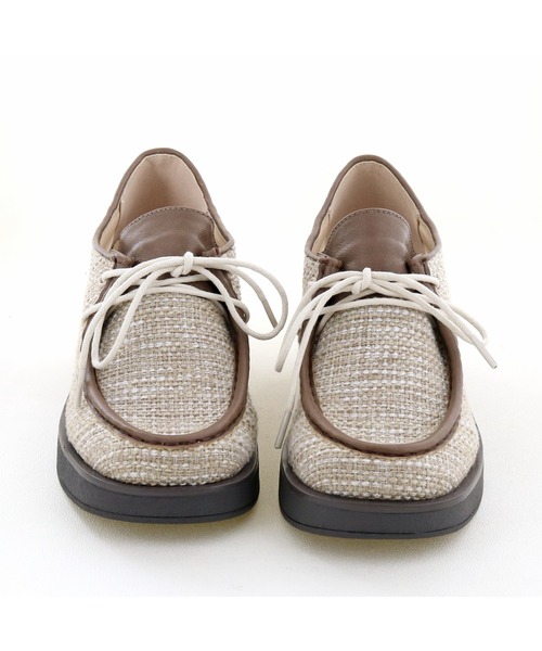 byあしながおじさん(バイアシナガオジサン)の「厚底チロリアンシューズ -8980643(その他シューズ・レディース・ブルー/ブラック/ベージュ・23.5cm/24.5cm/22.5cm/24.0cm/23.0cm)」の18枚目の写真