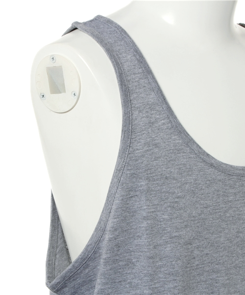 WEGO(ウィゴー)の「WEGO/ロングラウンドタンクトップ(タンクトップ・メンズ・ホワイト/ブラック/ブラック系その他/杢グレー・LARGE/MEDIUM)」の10枚目の写真