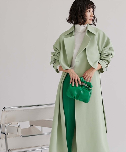 UR'S(ユアーズ)の「3wayトレンチコート(トレンチコート・レディース・グリーン/ネイビー/ベージュ・L/S/M)」の19枚目の写真