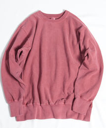 【WEB限定】【BARNS OUTFITTERS】90’s CREW SWEAT SOLID