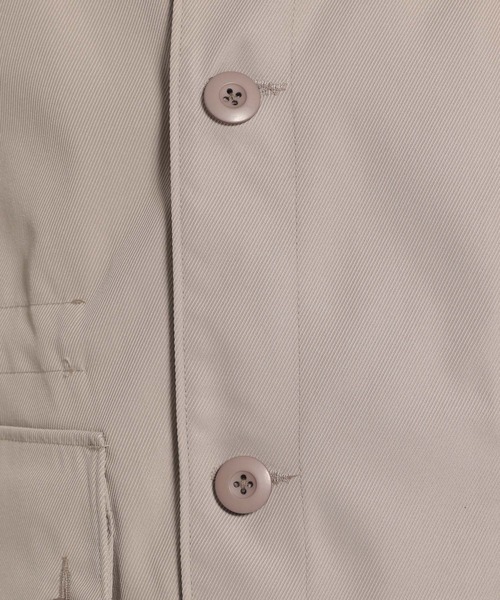 niko and...(ニコアンド)の「ユーロミリタリーコート(ステンカラーコート・メンズ・ネイビー/スモーク・MEDIUM/LARGE)」の22枚目の写真