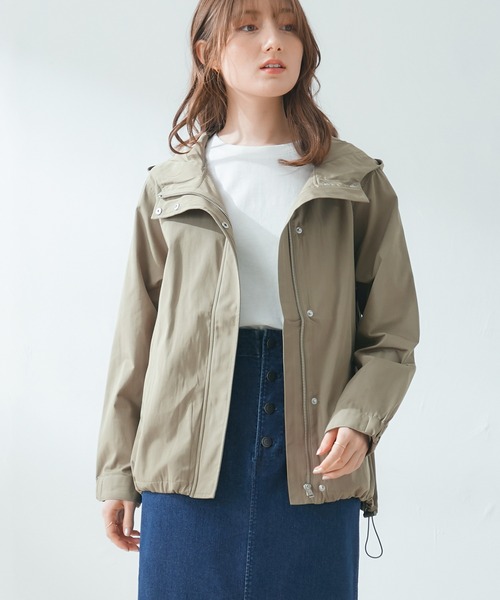 yori 撥水ハードブルゾン　アイボリー36（美品） 撥水ライトブルゾン/撥水・UVカット｜BIGI online store - ビギ