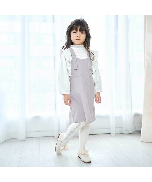 apres les cours（アプレレクール）の「シフォンリボンパンプス_アプレレクールマシェリ（パンプス・キッズ・ベージュ/アイボリー・15 /20/18/17/19/14/16）」の11枚目の写真