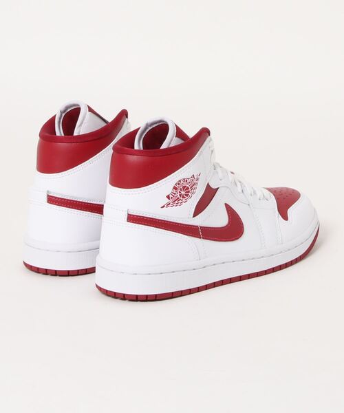 TOGA PULLA（トーガ　プルラ）の「NIKE WMNS AIR JORDAN 1 MID BQ6472-161（スニーカー・レディース・ホワイト・24.5㎝/23㎝/23.5㎝/25㎝/24㎝）」の10枚目の写真