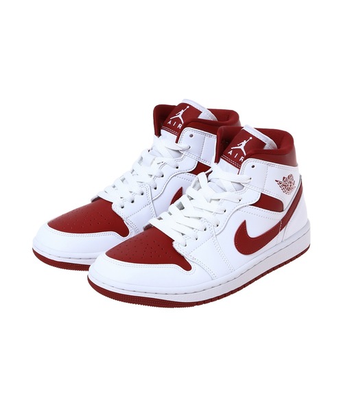 TOGA PULLA（トーガ　プルラ）の「NIKE WMNS AIR JORDAN 1 MID BQ6472-161（スニーカー・レディース・ホワイト・24.5㎝/23㎝/23.5㎝/25㎝/24㎝）」の2枚目の写真