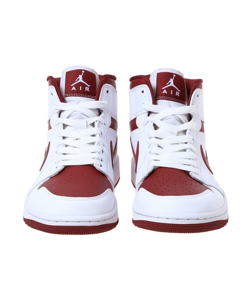 TOGA PULLA（トーガ　プルラ）の「NIKE WMNS AIR JORDAN 1 MID BQ6472-161（スニーカー・レディース・ホワイト・24.5㎝/23㎝/23.5㎝/25㎝/24㎝）」の4枚目の写真