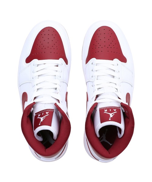 TOGA PULLA（トーガ　プルラ）の「NIKE WMNS AIR JORDAN 1 MID BQ6472-161（スニーカー・レディース・ホワイト・24.5㎝/23㎝/23.5㎝/25㎝/24㎝）」の6枚目の写真