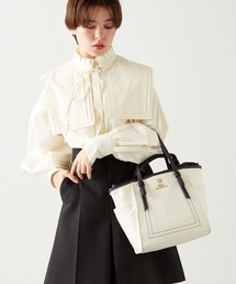 LITTLE ACCESSORIES | フリルのバッグイン付き３WAYトートバッグ(トートバッグ)