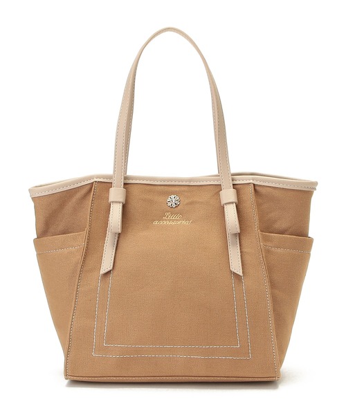 LITTLE ACCESSORIES（リトルアクセサリーズ）の「フリルのバッグイン付き３WAYトートバッグ（トートバッグ・レディース・ホワイト/グレー/ベージュ・フリー）」の10枚目の写真