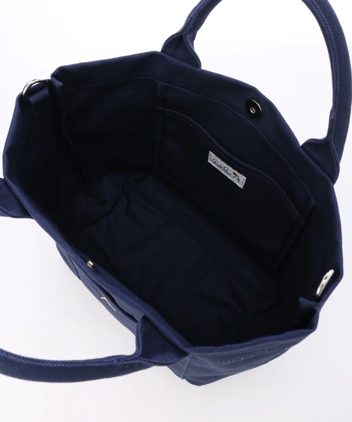 Arnold Palmer（アーノルドパーマー）の「APクラシック シェアキャンバス ミドルトートバッグ（トートバッグ・レディース・ネイビー/グレー/イエロー・ﾌﾘ-）」の9枚目の写真